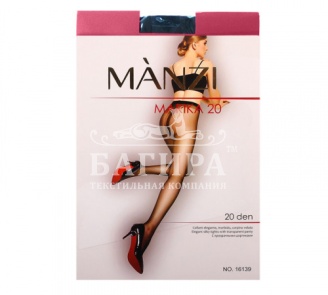 Колготки капроновые "MANZI" 20 den №16139 (разм.2-4)