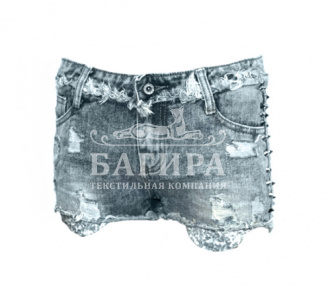 Шорты джинсовые женские №7865 (разм. 40-48)