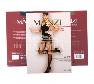 Колготки капроновые "MANZI" 20 den №16133 (разм.2-4)